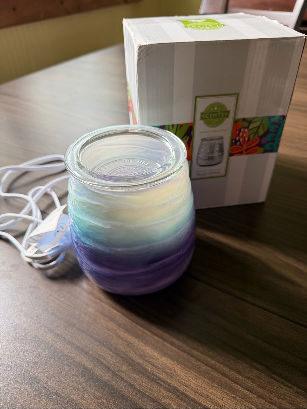 Scentsy Ocean Ombré Warmer